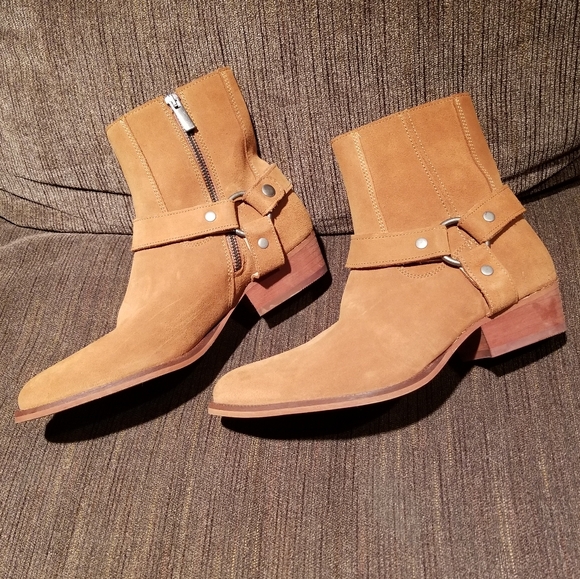 NWOT Other Adler Harness Boots Relic Whiskey Suede Size 40 - Picture 3 of 12